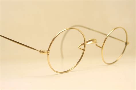 solid gold glasses frames